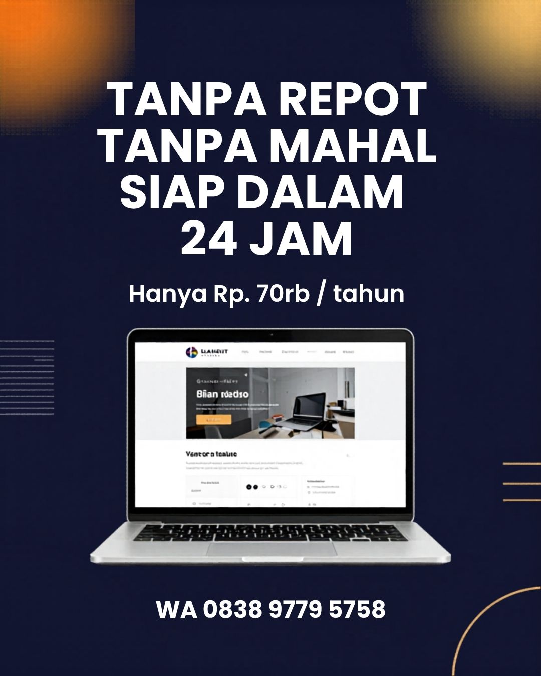 Landing Page by jejakWEB